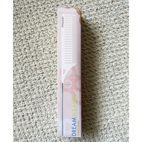 Framar Set of 3 Dreamweaver Highlighting Combs Golden Hour - Picture 2 of 4